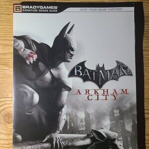 Batman Arkham City Bradygames Strategy guide